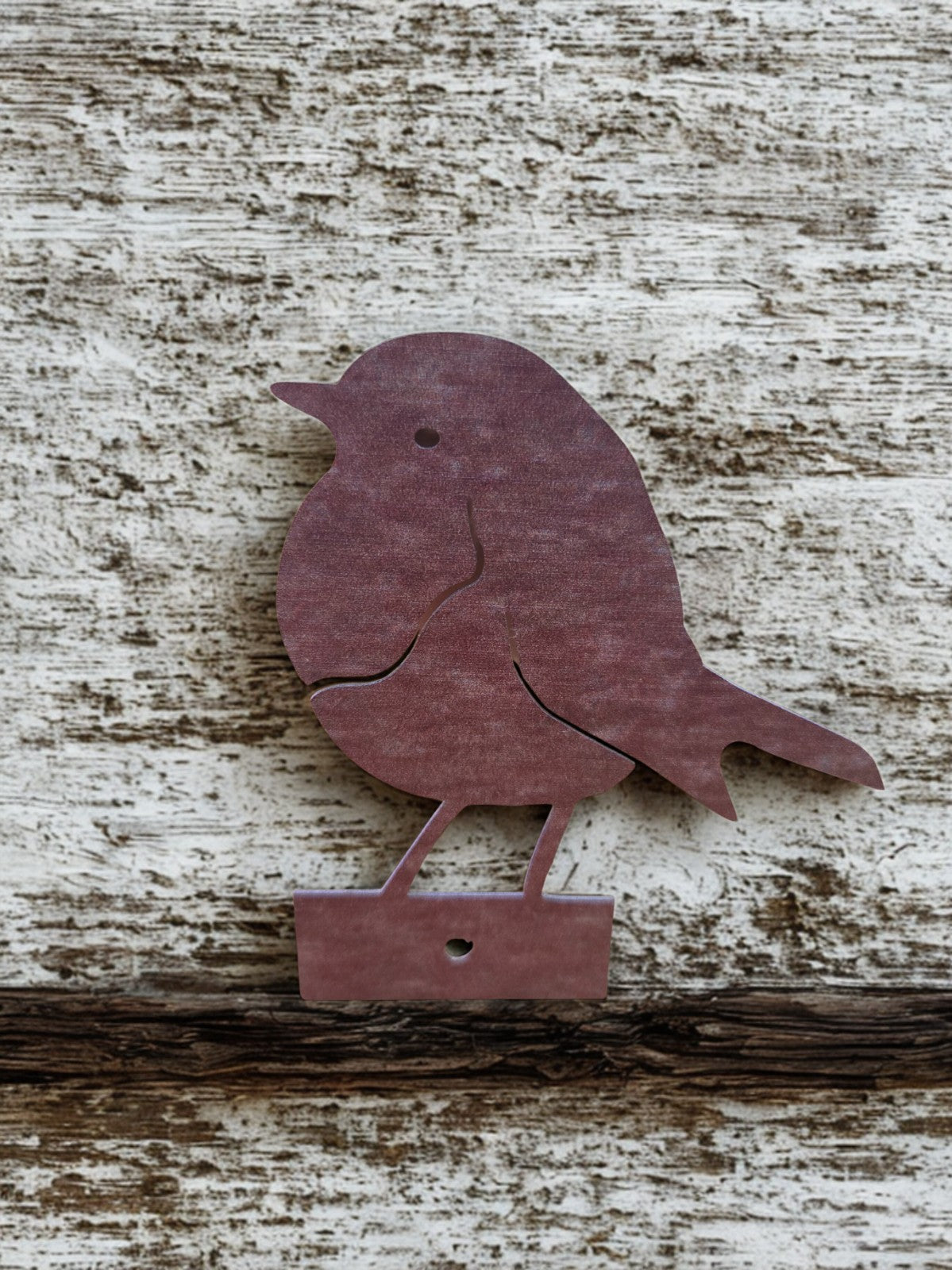 Metal Memory Garden Robin – A Beautiful Tribute Indoor or Outdoor- Personalised.
