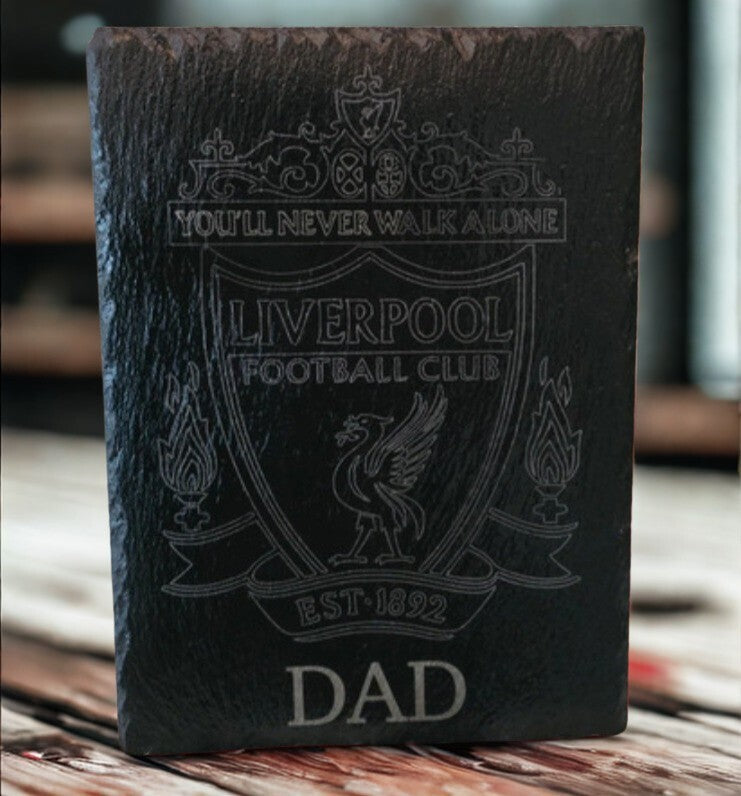 Liverpool Football Club Slate Placemat/ Decorative, Anniversary, Gift, Football,